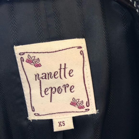 Nanette Lepore size xs short sleeve blazer - Picture 5 of 5